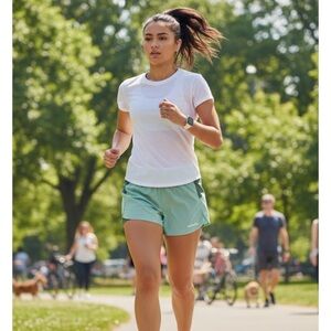 Patagonia Women's Mint Green Athletic Shorts size L